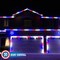 50ft/15m Led Rope Lights Lamps Kit Indoor Outdoor Decorative Lighting (Red White Blue)